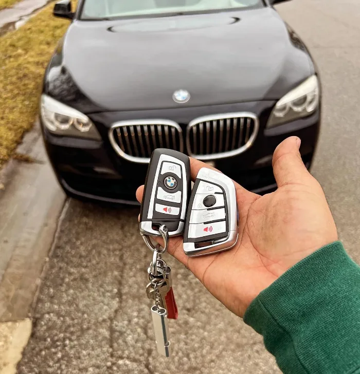 BMW Comfort Access key fob replacement and programming by Triton Locksmith Plantation in Plantation and surrounding cities
