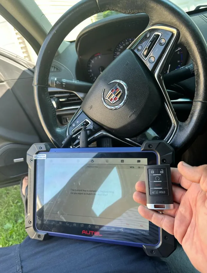 Key fob replacement and programming service for all vehicle makes by Triton Locksmith