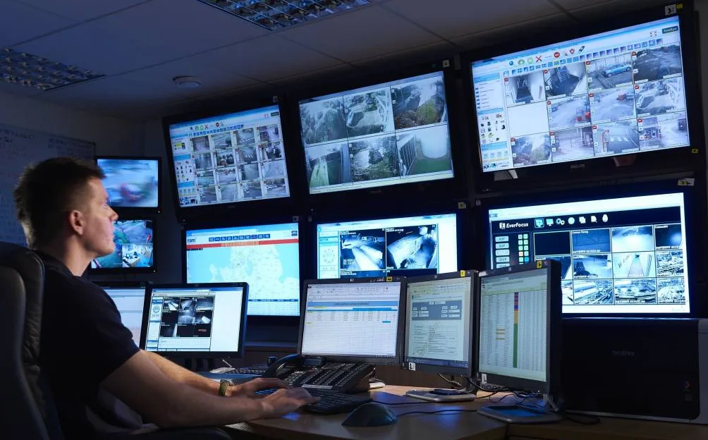 Triton Locksmith Plantation integrating access control with camera system at commercial building in Plantation and surrounding cities