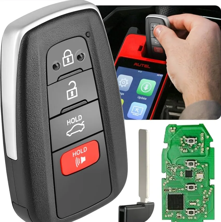 Toyota Smart Key proximity fob replacement and 8A chip programming in Plantation and surrounding cities